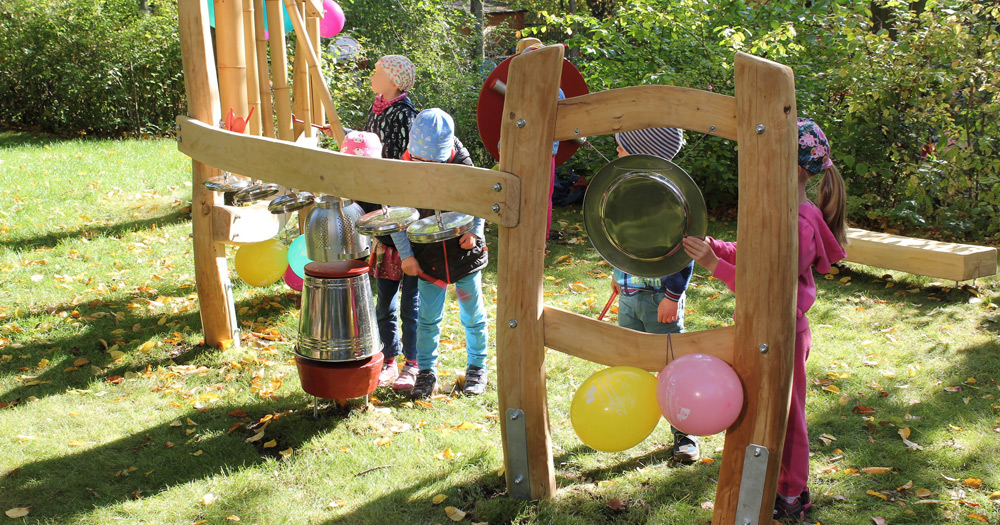 Spielplatz im Garten