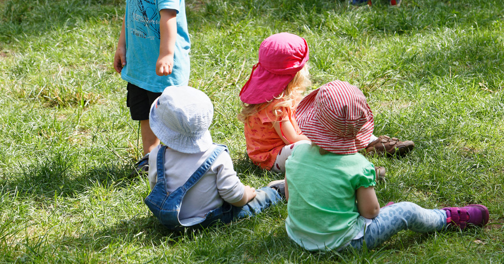 Naturkinderhaus Spatzennest | im Garten