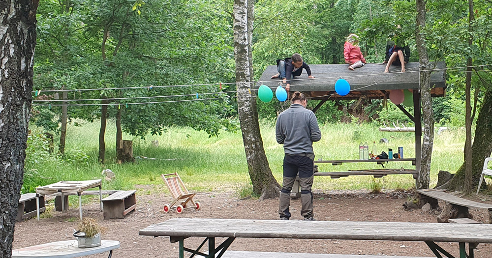 Naturkinderhaus Spatzennest | klettern