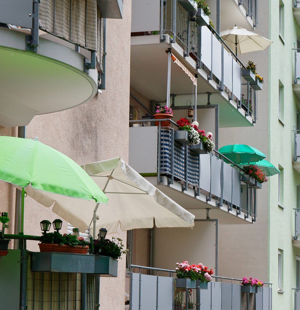 Betreutes Wohnen für Senioren Albert-Schweitzer-Straße | Balkon